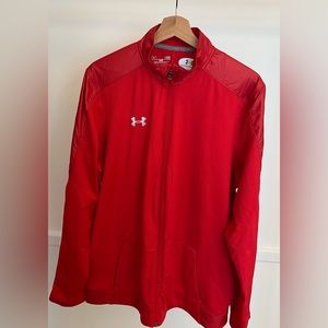 Men’s Under Armour Loose Track Jacket Sz Large